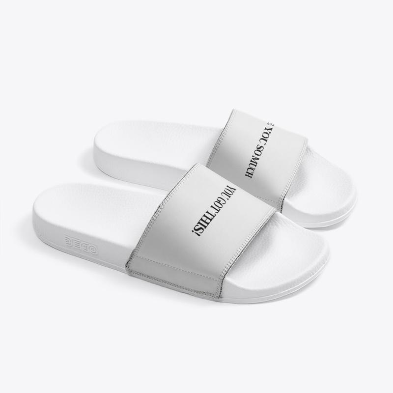 "Self Love" Comfy Cute Sandals