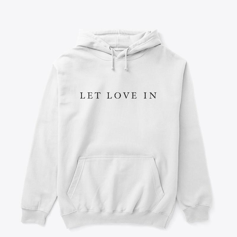 Let Love In Sweater (white)